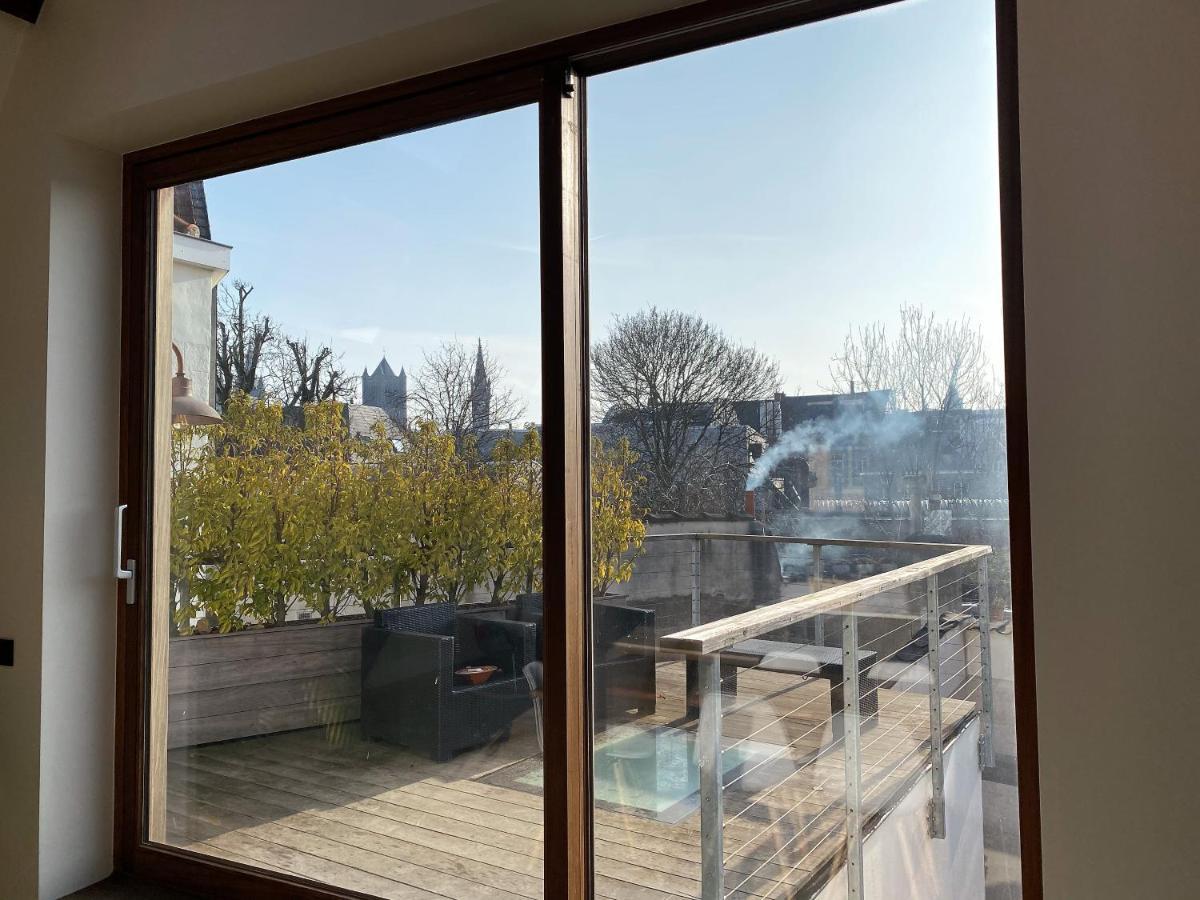 Burgstraat 17 Apartment In Exclusive Patrician House In Medieval Gante Exterior foto